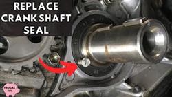 Replacement Of The Front Oil Seal Of The Crankshaft Ford Sierra
