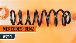 Replacement rear springs mercedes w211