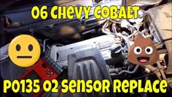 Replacing a sensor on a Chevrolet Cobalt with a catalyst