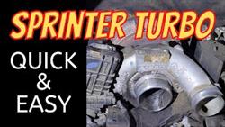 Turbo replacement for mercedes sprinter