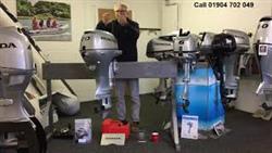 Video Review Of The Outboard Motor Honda 20
