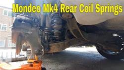 Watch How To Lower Rear Springs Ford Mondeo
