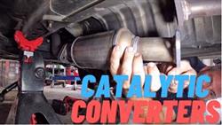 What does a chevrolet lanos catalytic converter look like