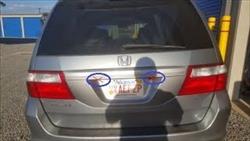What Number Plate Lights Honda Odyssey
